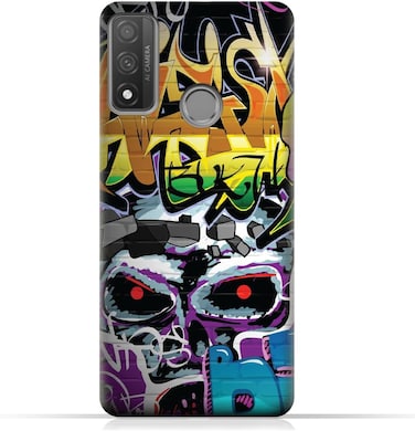 غطاء خلفي واقٍ للهاتف المحمول من مادة TPU، متوافق مع هاتف هواوي P smart 2020، بتصميم رقم 3