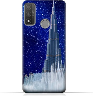 غطاء حماية خلفي للهاتف المحمول مصنوع من مادة TPU، متوافق مع هاتف هواوي P smart 2020 بتصميم رقم 11