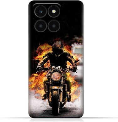 Generic TPU Protective Back Case Cover For Honor X6a (4G) With Design 041
