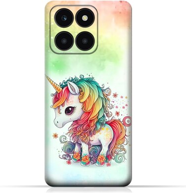 Generic TPU Protective Back Case Cover For Honor X6a (4G) With Design 043