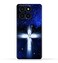 غطاء حماية خلفي من مادة TPU لهاتف Honor X6a (4G) بنقشة متقاطعة