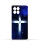 غطاء خلفي واقٍ من مادة TPU لهاتف Honor X6 بنقشة متقاطعة