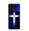 غطاء حماية خلفي من مادة TPU عامة لهاتف Honor X8a بنمط متقاطع