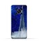 غطاء خلفي واقٍ من مادة TPU لهاتف Honor X9 (4G) بتصميم برج خليفة في ليلة مرصعة بالنجوم