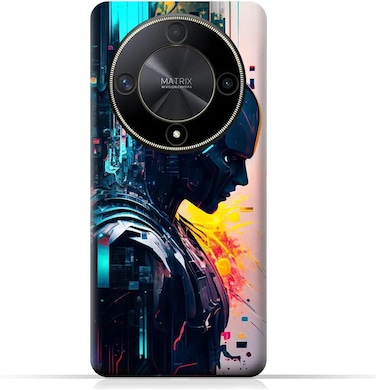 غطاء خلفي واقٍ للهاتف المحمول مصنوع من مادة TPU، متوافق مع هاتف Honor X9B (5G) بتصميم رقم 4