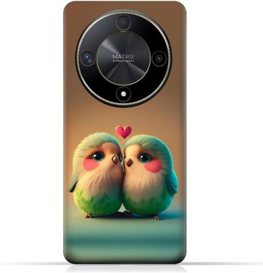 غطاء حماية خلفي للهاتف المحمول مصنوع من مادة TPU، متوافق مع هاتف Honor X9B (5G) بتصميم رقم 9