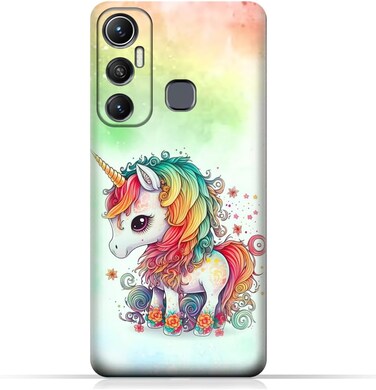 غطاء حماية خلفي للهاتف المحمول من مادة TPU، متوافق مع هاتف Infinix Hot 11 بتصميم رقم 8