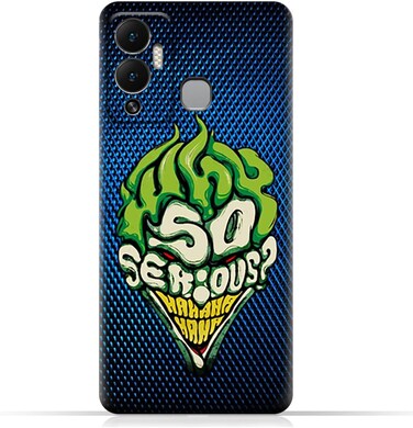 Generic TPU Protective Back Case Cover For Infinix Hot 12 Play With Joker Design