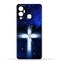 Generic TPU Protective Back Case Cover For Infinix Hot 12 Play With Cross Pattern
