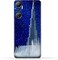 غطاء حماية خلفي من مادة TPU لهاتف Infinix Hot 20 (4G) بتصميم برج خليفة في ليلة مرصعة بالنجوم