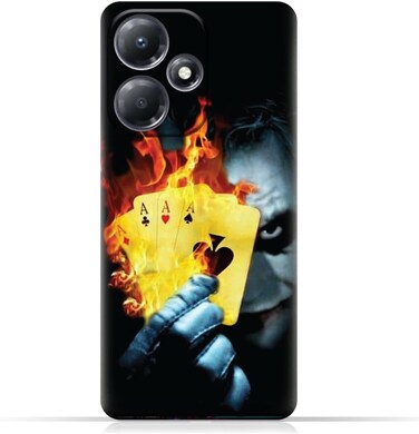 غطاء حماية خلفي للهاتف المحمول من مادة TPU، متوافق مع هاتف Infinix Hot 30i، بتصميم رقم 2