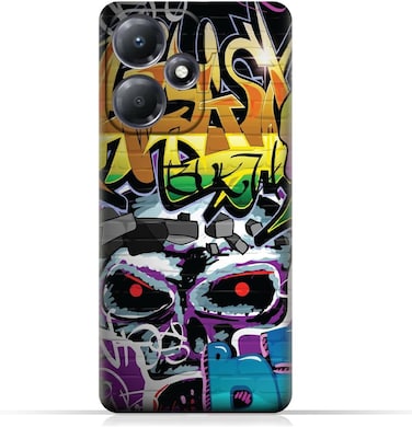 غطاء حماية خلفي للهاتف المحمول من مادة TPU، متوافق مع هاتف Infinix Hot 30i، بتصميم رقم 03