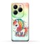Generic TPU Protective Mobile Back Case Cover Compatible With Infinix Hot 40 Pro With Design 08