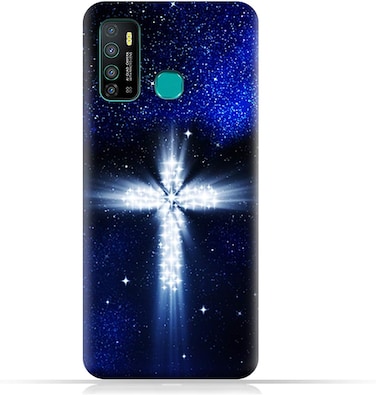Generic Protective Case Cover For Infinix Hot 9 With Cross Pattern