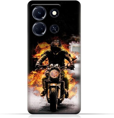 غطاء خلفي واقٍ للهاتف المحمول مصنوع من مادة TPU، متوافق مع هاتف Infinix Note 30 (5G) بتصميم رقم 6