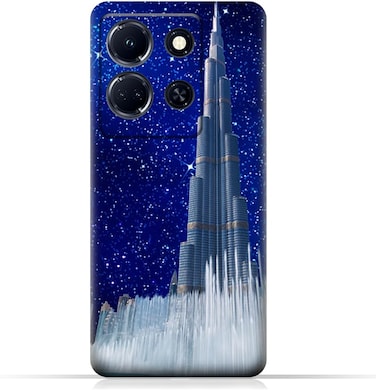 غطاء خلفي واقٍ للهاتف المحمول مصنوع من مادة TPU، متوافق مع هاتف Infinix Note 30 (5G) بتصميم رقم 11.