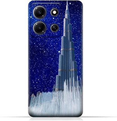 غطاء خلفي واقٍ للهاتف المحمول مصنوع من مادة TPU، متوافق مع هاتف Infinix Note 30i (4G) بتصميم رقم 11.