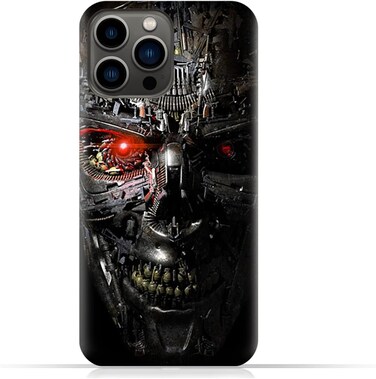 Generic Protective Case Cover For Apple iPhone 13 Pro Max With Terminator Robot Design