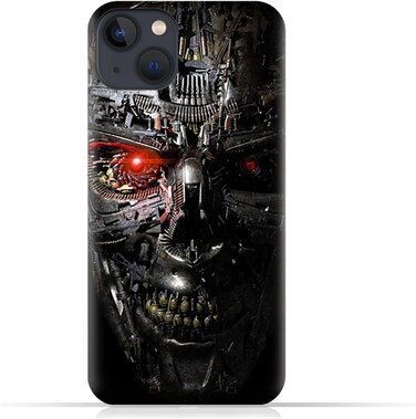 Generic Protective Case Cover For Apple iPhone 13 With Terminator Robot Design
