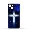 Generic TPU Protective Back Case Cover For Apple iPhone 14 With Cross Pattern