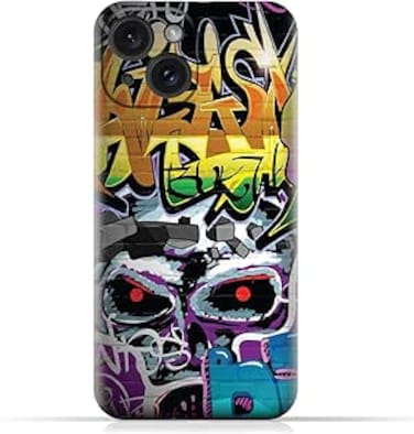 Generic TPU Protective Back Case Cover For Apple iPhone 15 With Design 038