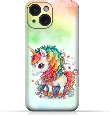 Generic TPU Protective Back Case Cover For Apple iPhone 15 With Design 043