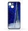 Generic TPU Protective Back Case Cover For Apple iPhone 15 With Burj Khalifa On a Starry Night Design