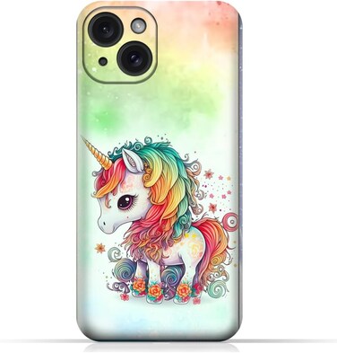 Generic TPU Protective Back Case Cover For Apple iPhone 15 Plus With Design 043