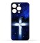 Generic TPU Protective Back Case Cover For Apple iPhone 15 Pro With Cross Pattern