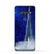غطاء حماية عام لهاتف LG K50S بتصميم برج خليفة في ليلة مرصعة بالنجوم