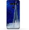 غطاء حماية عام لهاتف LG V50 ThinQ 5G بتصميم برج خليفة في ليلة مرصعة بالنجوم