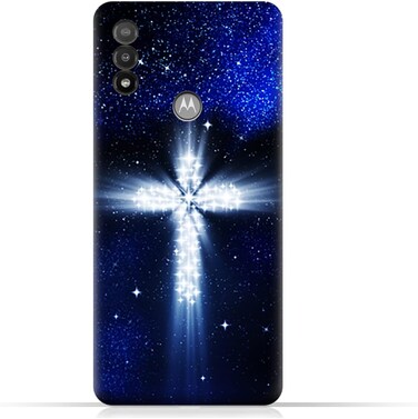 Generic Protective Case Cover For Motorola Moto E20 With Cross Pattern