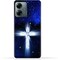 Generic TPU Protective Back Case Cover For Motorola Moto G14 (4G) With Cross Pattern