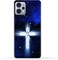 Generic TPU Protective Back Case Cover For Motorola Moto G23 With Cross Pattern