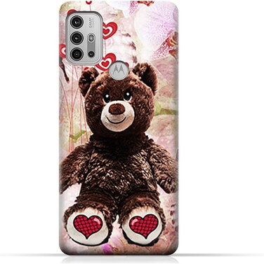 Generic TPU Protective Back Case Cover For Motorola Moto G30 With My Teddy Bear
