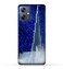 Generic TPU Protective Back Case Cover For Motorola Moto G54 Turbo With Burj Khalifa On a Starry Night Design