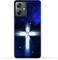Generic TPU Protective Back Case Cover For Motorola Moto G54 Turbo With Cross Pattern
