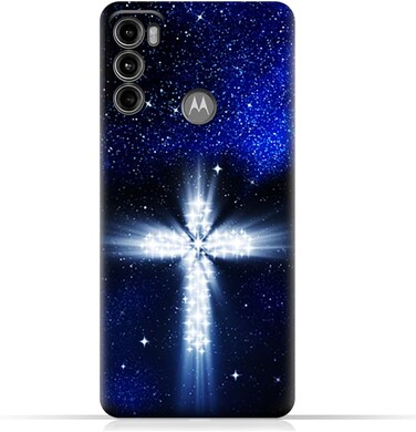 غطاء خلفي واقٍ للهاتف المحمول من مادة TPU، متوافق مع هاتف موتورولا موتو G60 بتصميم رقم 27