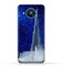 Generic Protective Case Cover For Nokia 8.3 5G With Burj Khalifa On a Starry Night Design