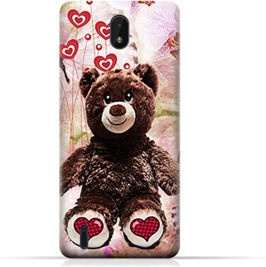 Generic TPU Protective Back Case Cover For Nokia C01 Plus With My Teddy Bear