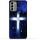 Generic TPU Protective Back Case Cover For Nokia G400 With Cross Pattern