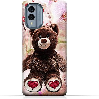 Generic TPU Protective Back Case Cover For Nokia X30 With My Teddy Bear