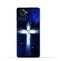 غطاء حماية خلفي من مادة TPU عامة لهاتف OnePlus 10R 80W بنمط متقاطع