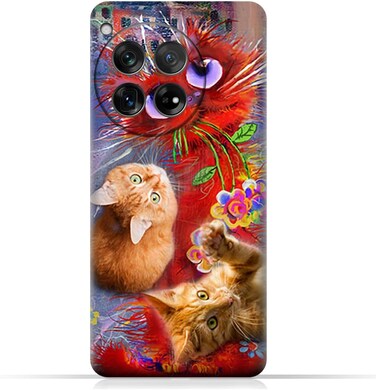 غطاء خلفي واقٍ للهاتف المحمول من مادة TPU، متوافق مع هاتف OnePlus 12 (5G) بتصميم رقم 26