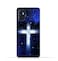 Generic TPU Protective Back Case Cover For Oppo Reno6 4G With Cross Pattern