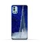 غطاء حماية عام لهاتف OnePlus 9R بتصميم برج خليفة في ليلة مرصعة بالنجوم