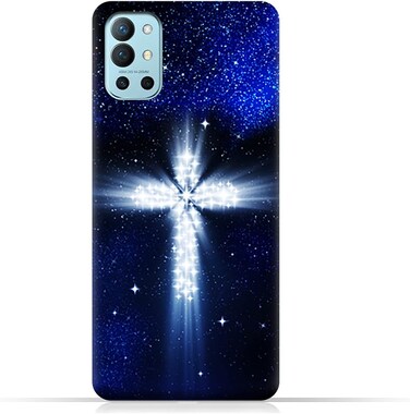 غطاء حماية عام لهاتف OnePlus 9R بنقشة متقاطعة