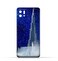 غطاء حماية خلفي من مادة TPU لهاتف Oppo A16K بتصميم برج خليفة في ليلة مرصعة بالنجوم