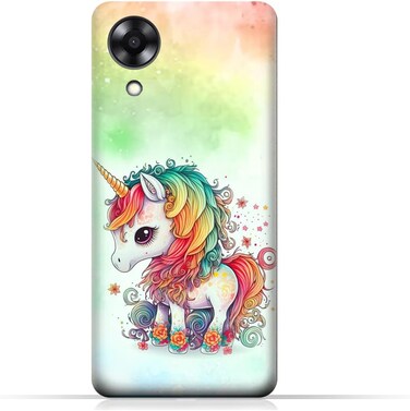 Generic TPU Protective Back Case Cover For Oppo A17k With Design 043