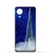 غطاء حماية خلفي من مادة TPU لهاتف Oppo A17k بتصميم برج خليفة في ليلة مرصعة بالنجوم
